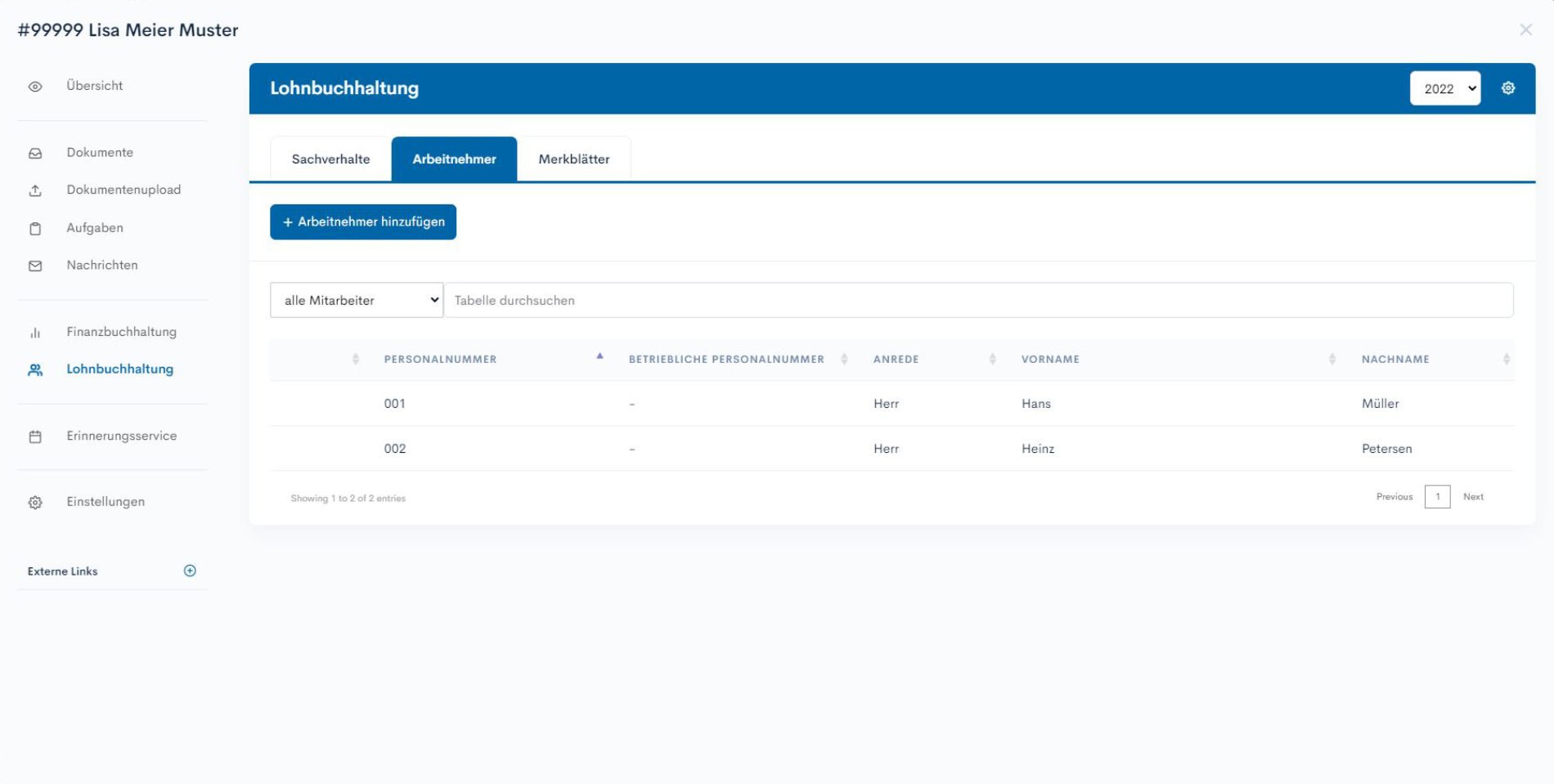 Mandanten ALWISTRA Mandanten ALWISTRA